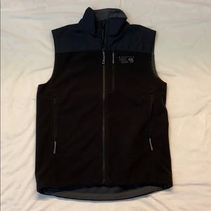 Mountain Hardwear Black Fleece Vest Men Small S